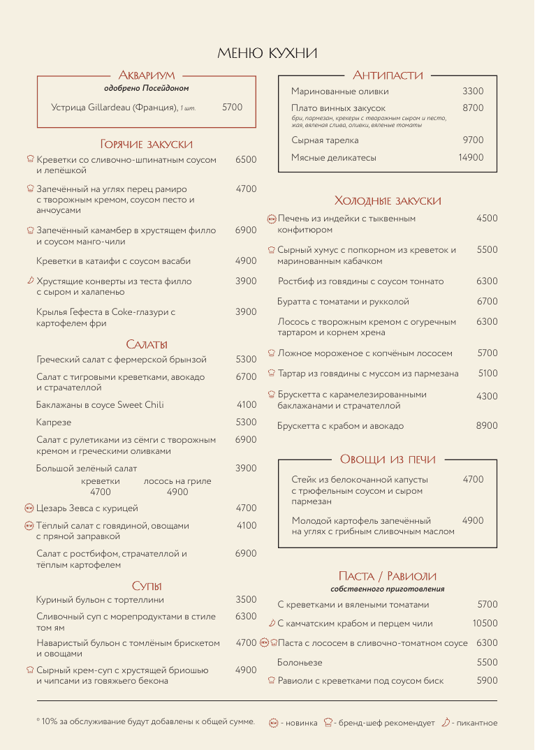 Основное меню - Page 1