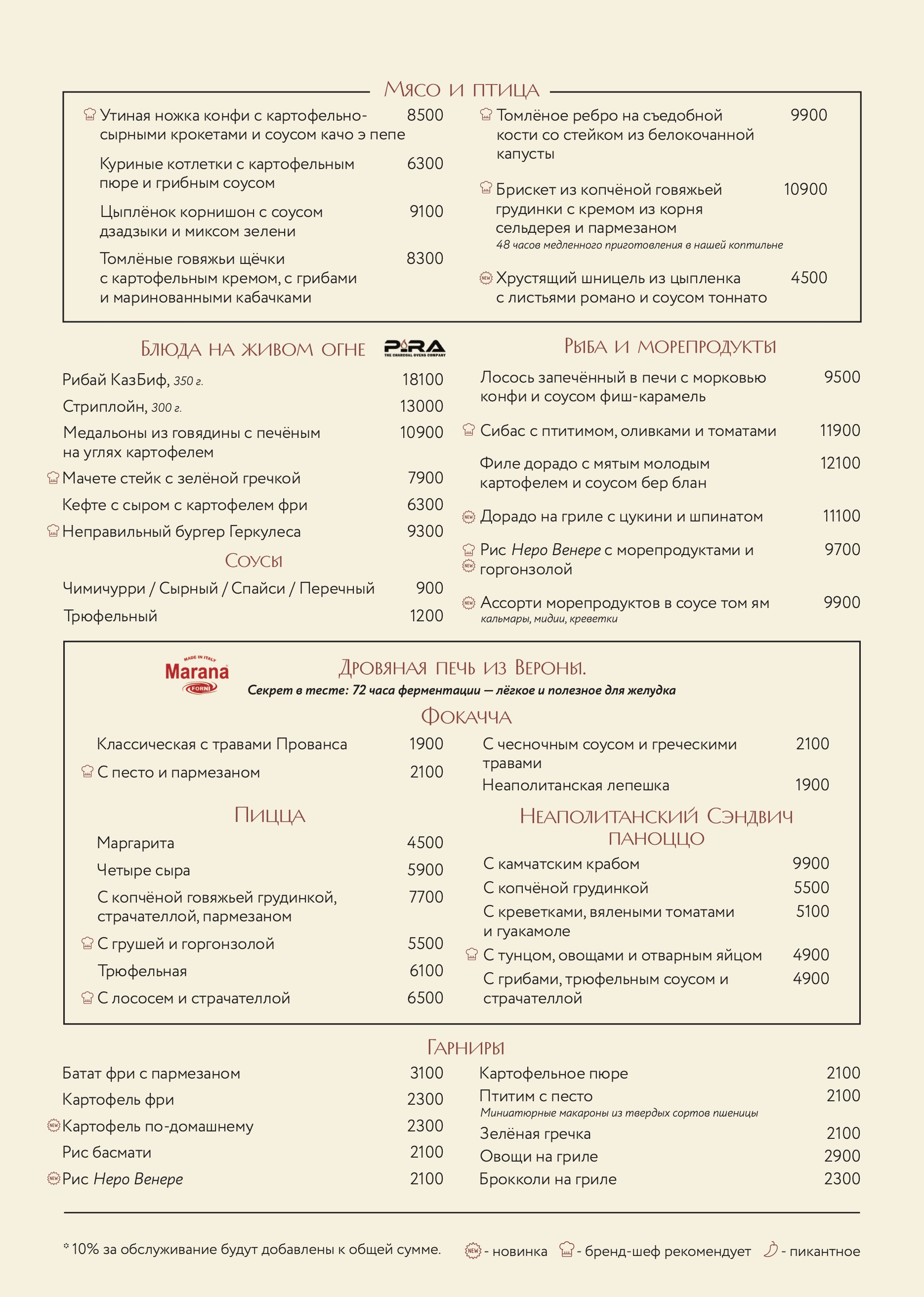 Основное меню - страница 2