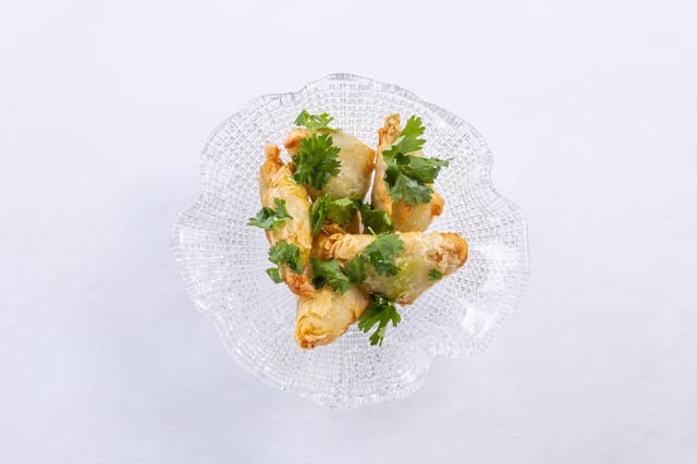 Хрустящие конверты из теста филло