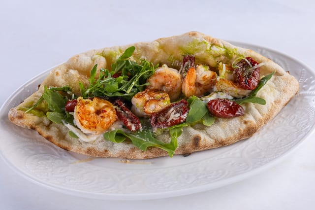 Паноццо с креветками