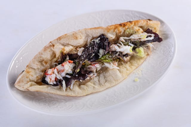 Паноццо с камчатским крабом