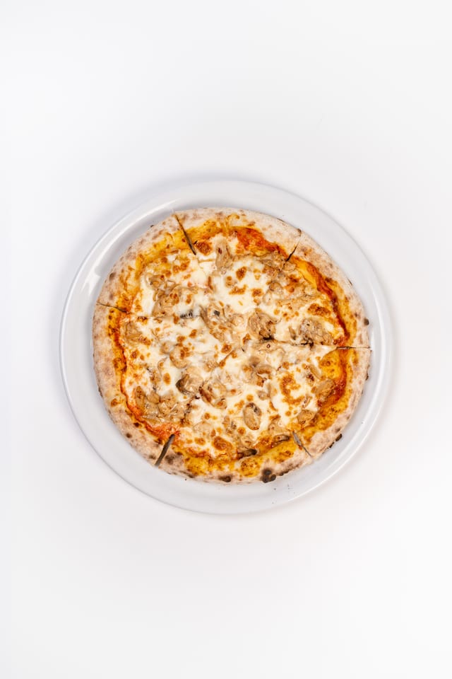 С курицей и грибами